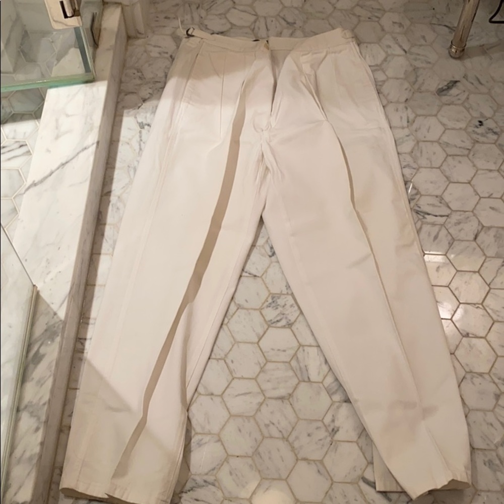 Men’s cream pants by polo size 36